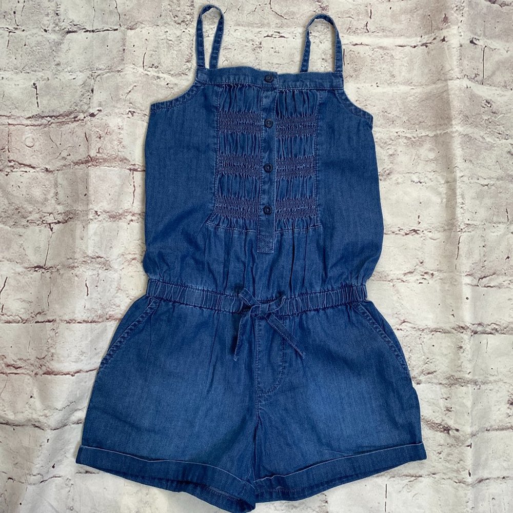 Girls Gap Kids denim romper Size XS (4-5)